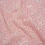 Liberty Fabrics Tana Lawn® - Capel Light Pink - Pale Pink and White Outlined Florals