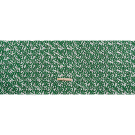 Liberty Fabrics Tana Lawn® - Capel Green - Kelly Green and White Outlined Florals