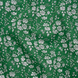 Liberty Fabrics Tana Lawn® - Capel Green - Kelly Green and White Outlined Florals