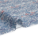 Liberty Fabrics Tana Lawn® - Strawberry Thief Spring Blue - Muted Blue Green, Navy and Red Birds, Berries and Flowers
