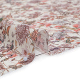 Liberty Fabrics Tana Lawn® - Wild Flowers Light Pink - Rose Pink and Earthy Green Botanical Illustrations