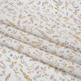 Liberty Fabrics Tana Lawn® - Theo Yellow - Pale Yellow, Spring Green and Blue Cartoon Creatures and Flowers