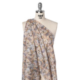 Liberty Fabrics Tana Lawn® - Painted Travels Multi Neutral - Beige, Gray and Muted Green Lush Florals