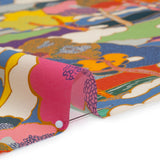 Liberty Fabrics Tana Lawn® - Prospect Road Multi Bright - Yellow, Blue and Red Tree Filled Landscape