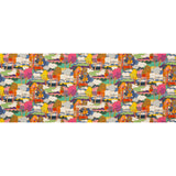 Liberty Fabrics Tana Lawn® - Prospect Road Multi Bright - Yellow, Blue and Red Tree Filled Landscape