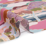 Liberty Fabrics Tana Lawn® - Prospect Road Multi Pastel - Pink, Blue and Green Tree Filled Landscape