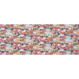 Liberty Fabrics Tana Lawn® - Prospect Road Multi Pastel - Pink, Blue and Green Tree Filled Landscape