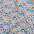 Liberty Fabrics Tana Lawn® - Quey 2 Multi Bright - Blue, Yellow and Green Animals with Clothes