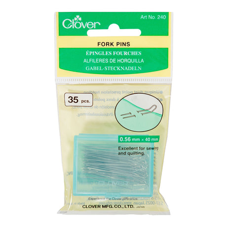 Clover Fork Pins - 35 ct