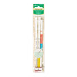 Clover Chacopel Fabric Pencils - Fine - Pink and Blue, White, Yellow and Sharpener Set