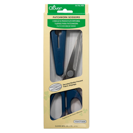 Clover Patchwork Scissors - 7"