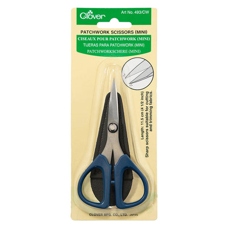 Clover Mini Patchwork Scissors - 4.5"