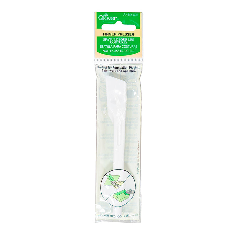 Clover Finger Presser for Quilting and Applique