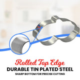 Pool Set Cookie Cutter 4 Pc Set HS0558