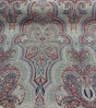 Robert Allen Shahmin Beet Chenille Fabric - Damask, Purple Lavender Beige With Hints Of Blue, 57" Width (1 Yard)