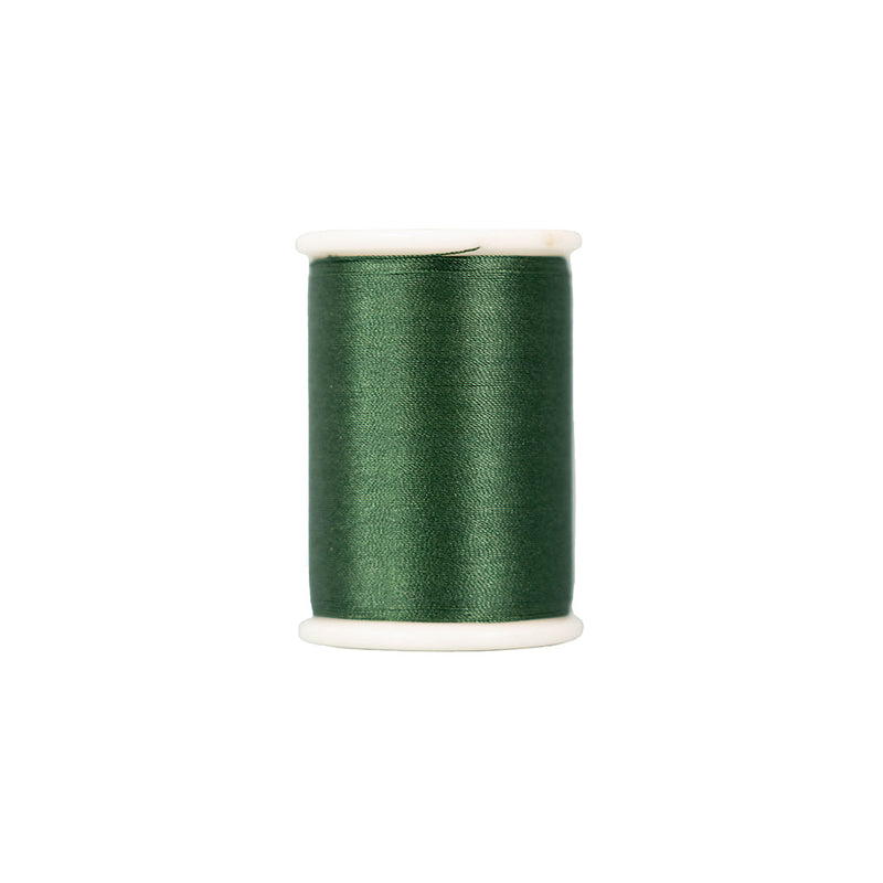 Clover Silk Thread 100m - Holly Green