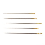 Clover Self Threading Hand Sewing Needles - Assorted Sizes - 5 ct