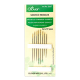 Clover Sashico Needles - Assorted Sizes and Types - 8 ct