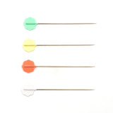 Clover Flower Head Pins Box for Medium Weight Fabrics - 100 ct