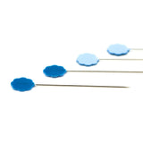 Clover Flower Head Pins - Fine - 20 ct