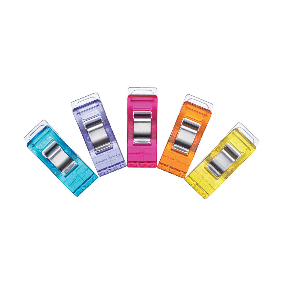 Clover Wonder Clips - Assorted Colors - 50 pc