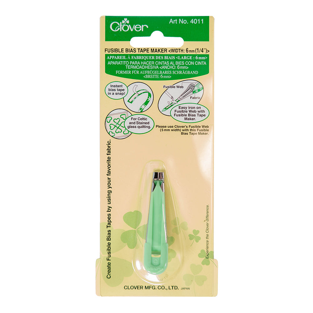 Clover Fusible Bias Tape Maker - 6mm/0.25"