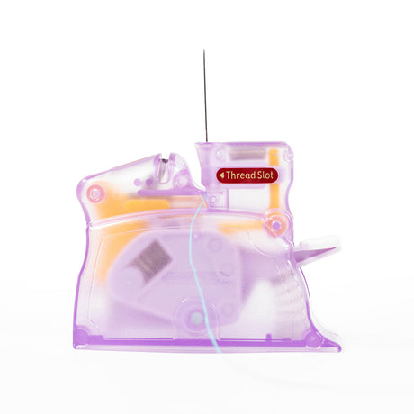 Clover Desk Needle Threader - Purple