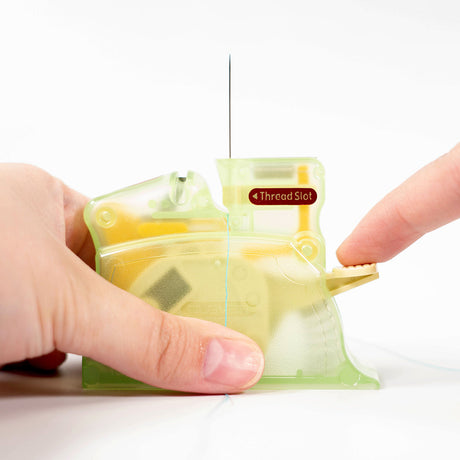 Clover Desk Needle Threader - Green