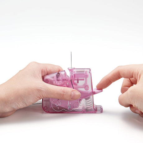 Clover Quick Desk Needle Threader - Purple