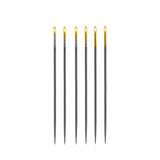 Clover Black Gold Quilting Needles - Size 12 - 6 ct