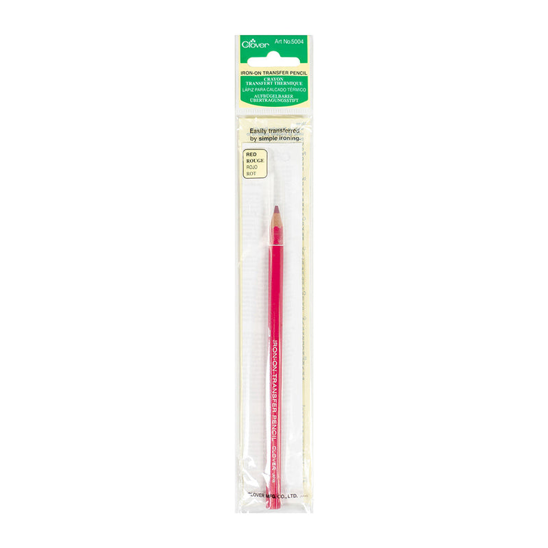 Clover Iron-on Transfer Pencil - Red