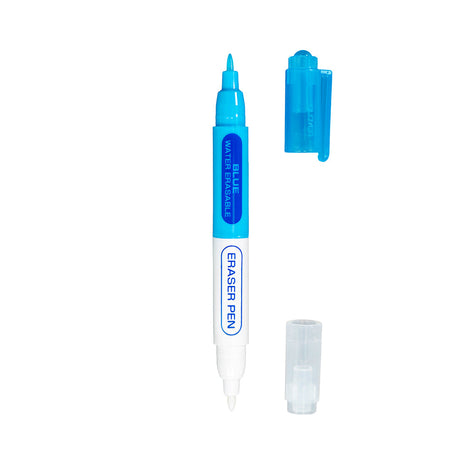 Clover Chacopen Water Erasable Fabric Marker with Eraser - Blue