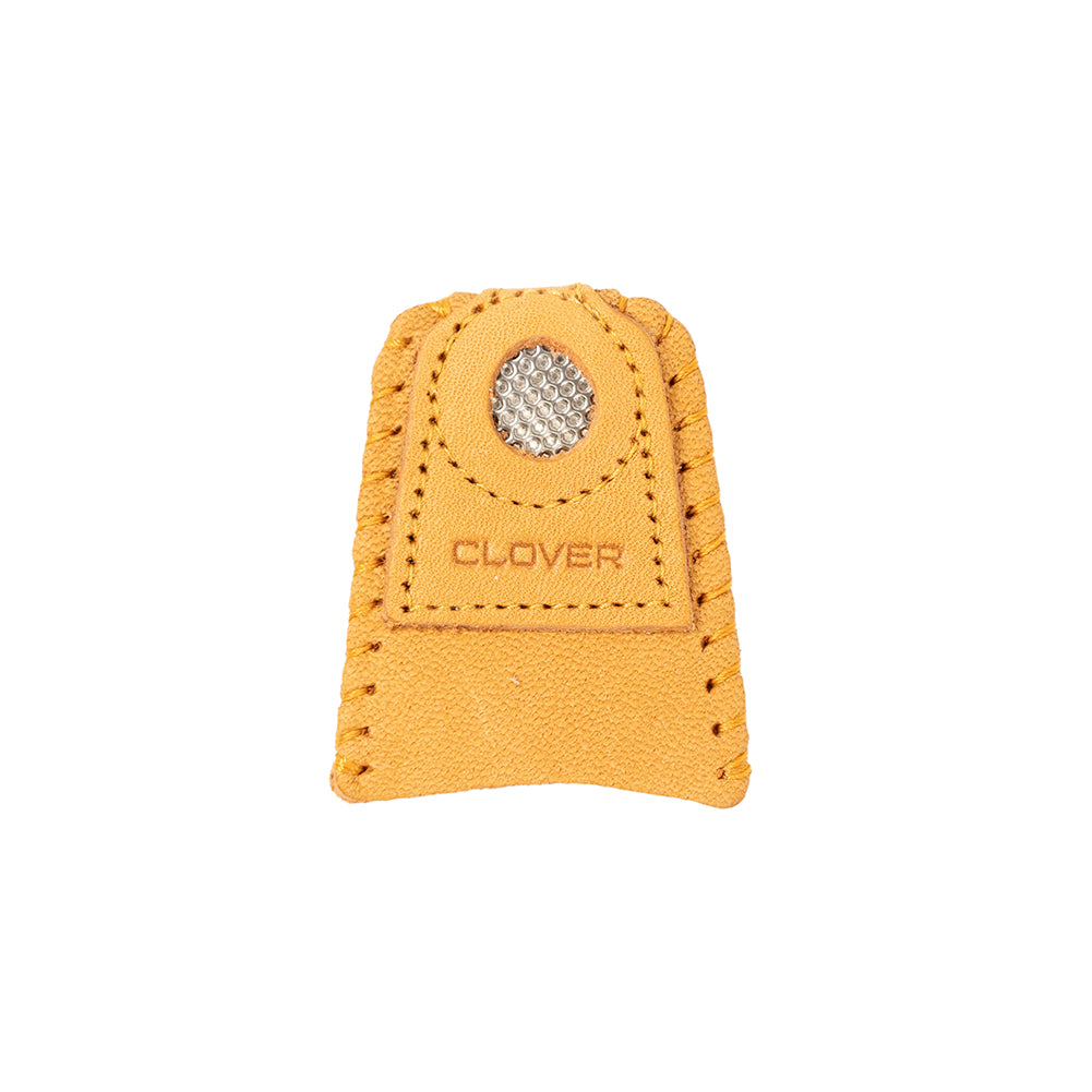 Clover Leather Coin Thimble - Medium
