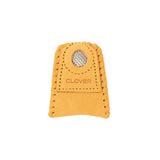 Clover Leather Coin Thimble - Medium