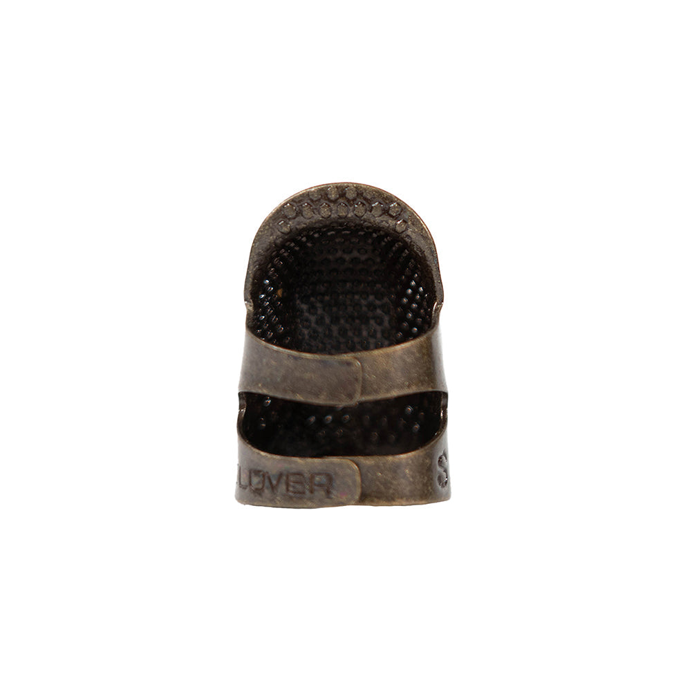 Clover Open Sided Metal Thimble - Small