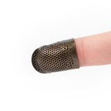 Clover Open Sided Metal Thimble - Small