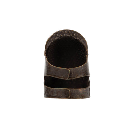 Clover Open Sided Metal Thimble - Medium
