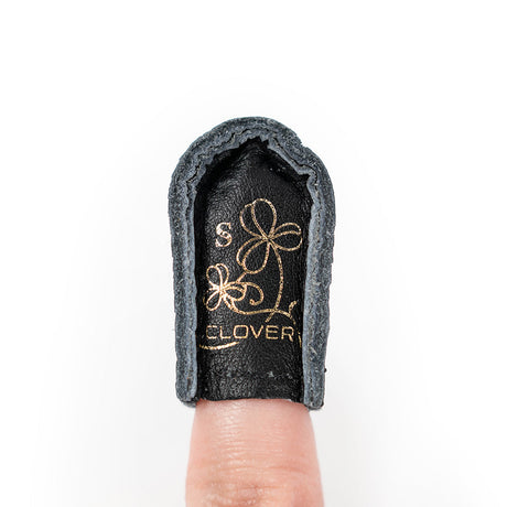 Natural Fit Leather Thimble - Limited Edition Black and Gold - Small