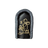 Natural Fit Leather Thimble - Limited Edition Black and Gold - Small