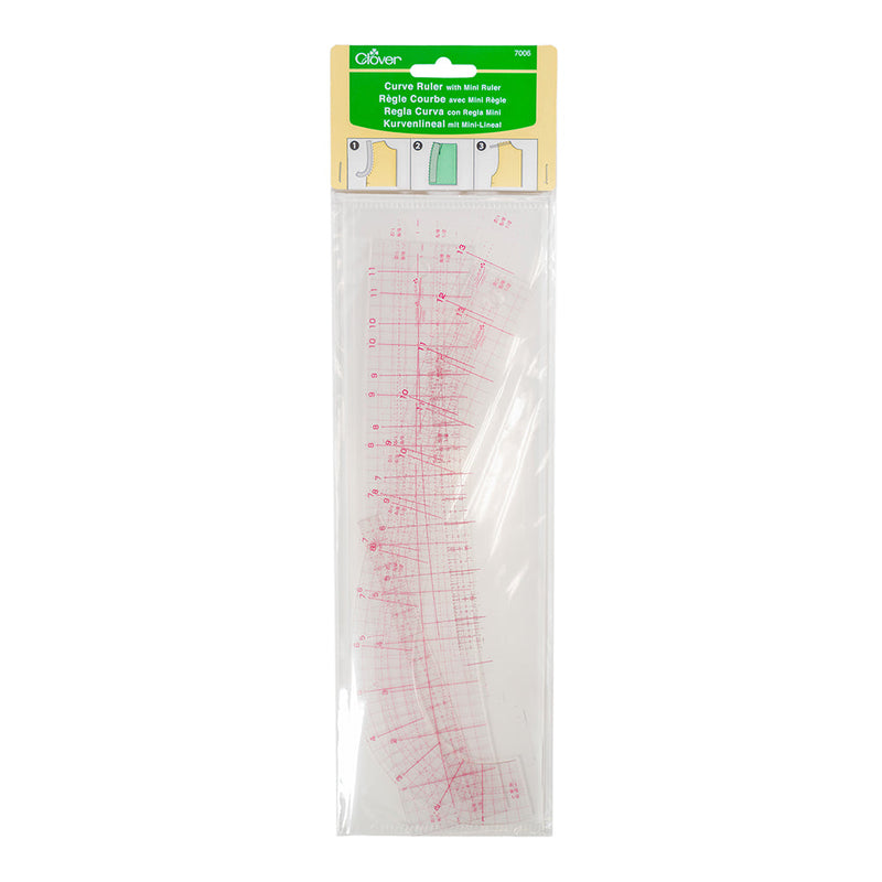 Clover Curve Rulers Set with Mini Ruler - 3 pc