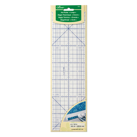Clover Hot Ruler Large - 4" x 14"