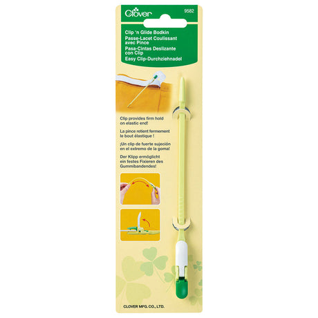 Clover Clip 'n' Glide Bodkin - Elastic Threader