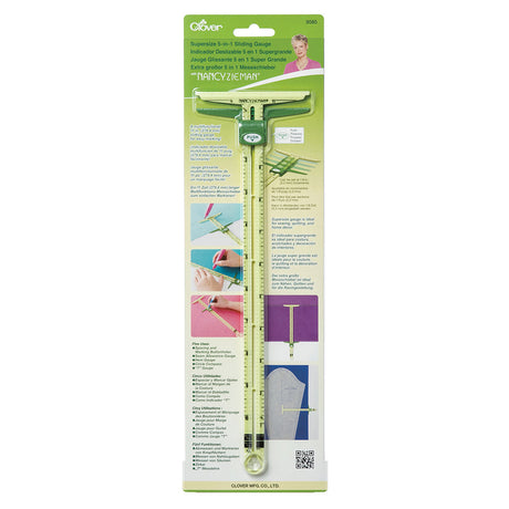 Clover Supersize 5-in-1 Sliding Gauge with Nancy Zieman - 11"