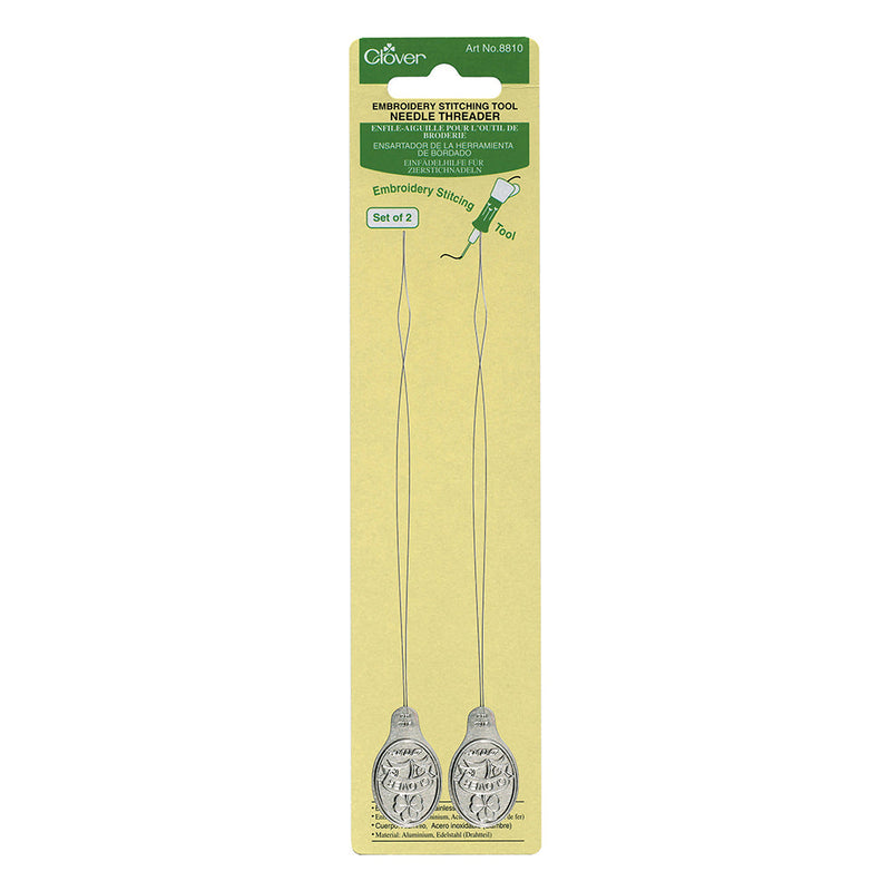 Clover Needle Threader for Embroidery Stitching Tool