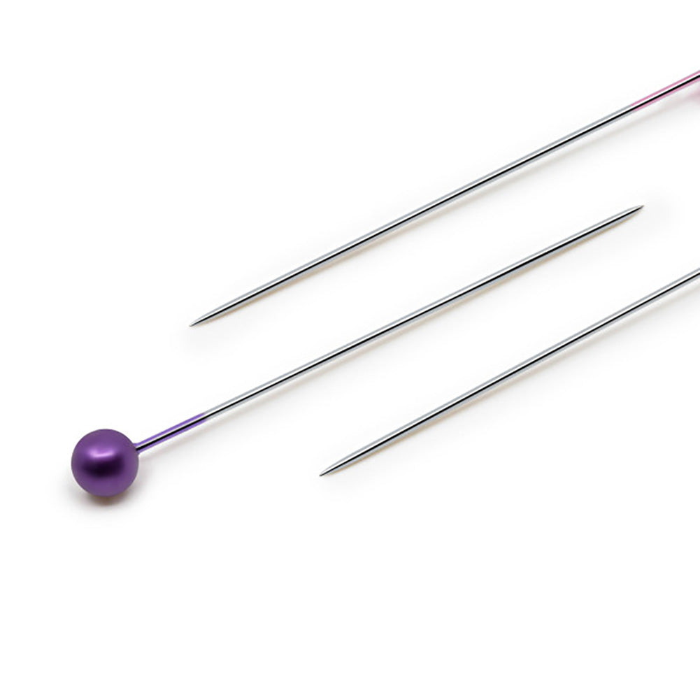 Dritz Long Pearlized Pins - 1.5" Assorted Colors - 40 ct