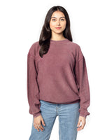 Ladies' Corded Crew Sweatshirt