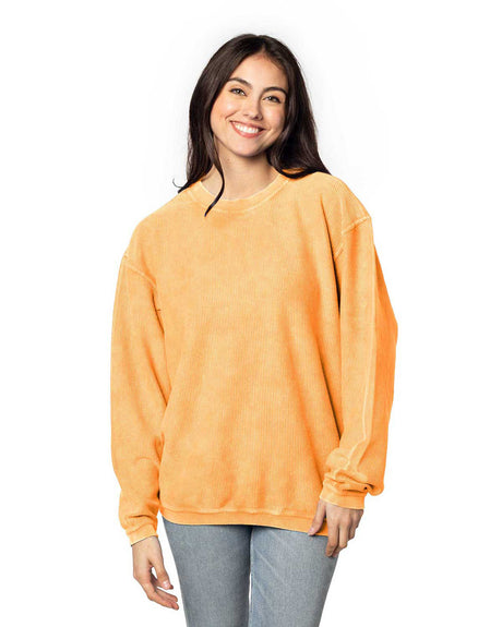 Ladies' Corded Crew Sweatshirt