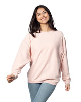 Ladies' Corded Crew Sweatshirt