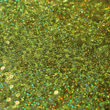 Sequin Showcase Razzle Nylon Spandex Fabric - Assorted Colors, Holographic Round Sequins, 54/56" Width (1 Yard)