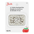 Dritz Petite Pearlized Pins - 0.75" White - 150 ct